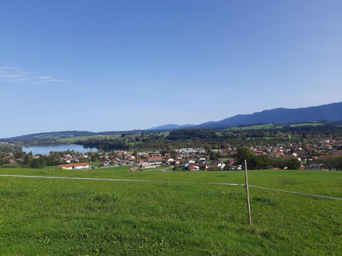 Ferienwohnung In Lechbruck Am See Im Schoenen Allgaeu, Nahe Fuessen Nur 300 M Vom See ภายนอก รูปภาพ