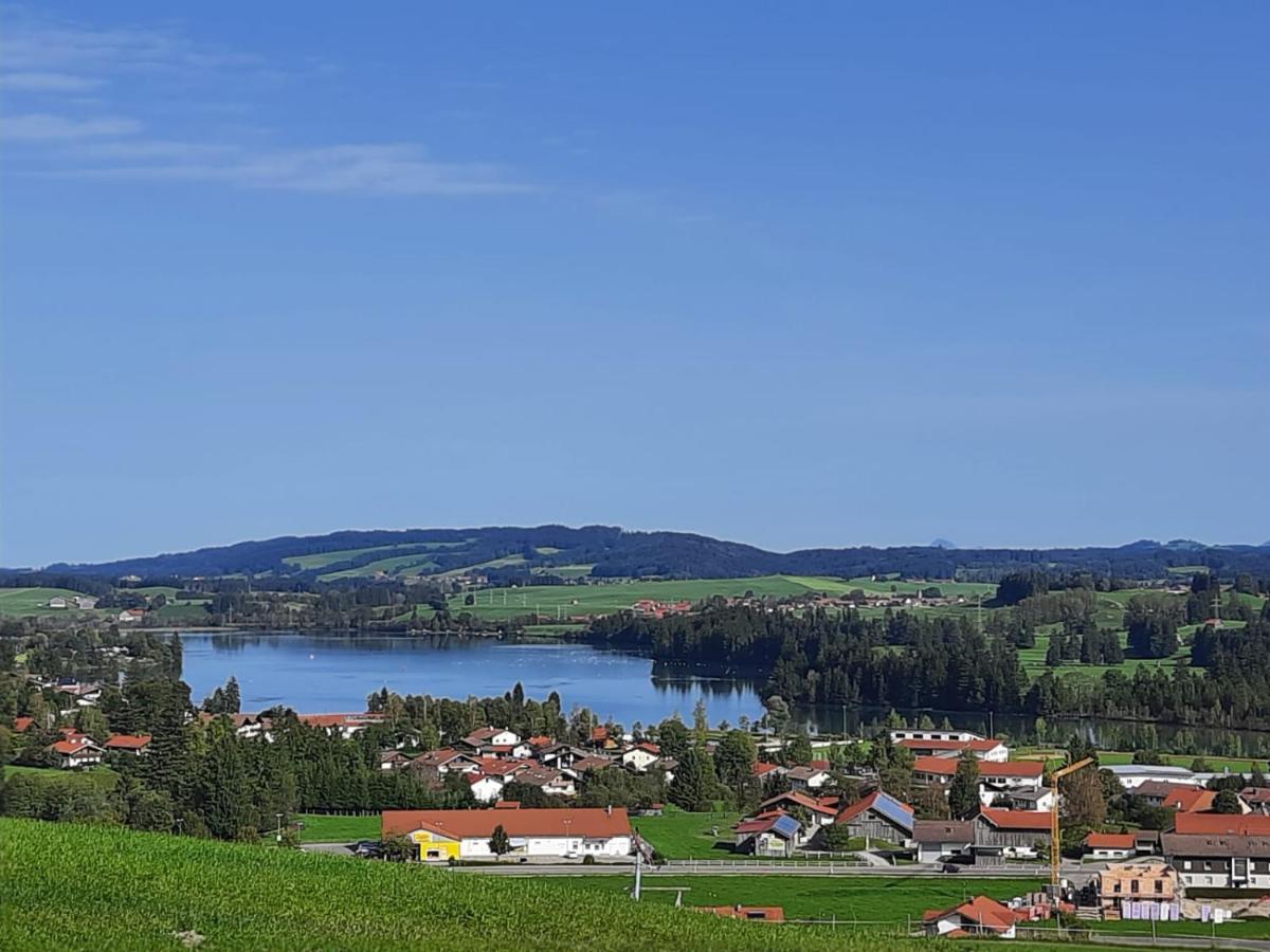 Ferienwohnung In Lechbruck Am See Im Schoenen Allgaeu, Nahe Fuessen Nur 300 M Vom See ภายนอก รูปภาพ